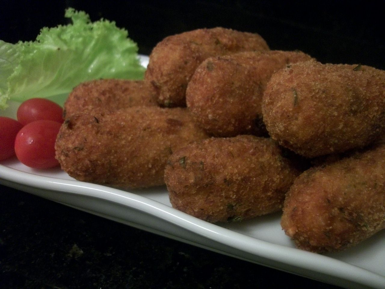 Croquete de bacalhau