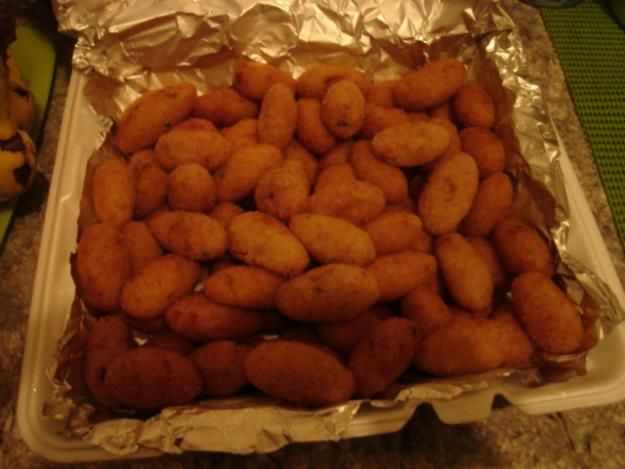 Croquetes de calabresa