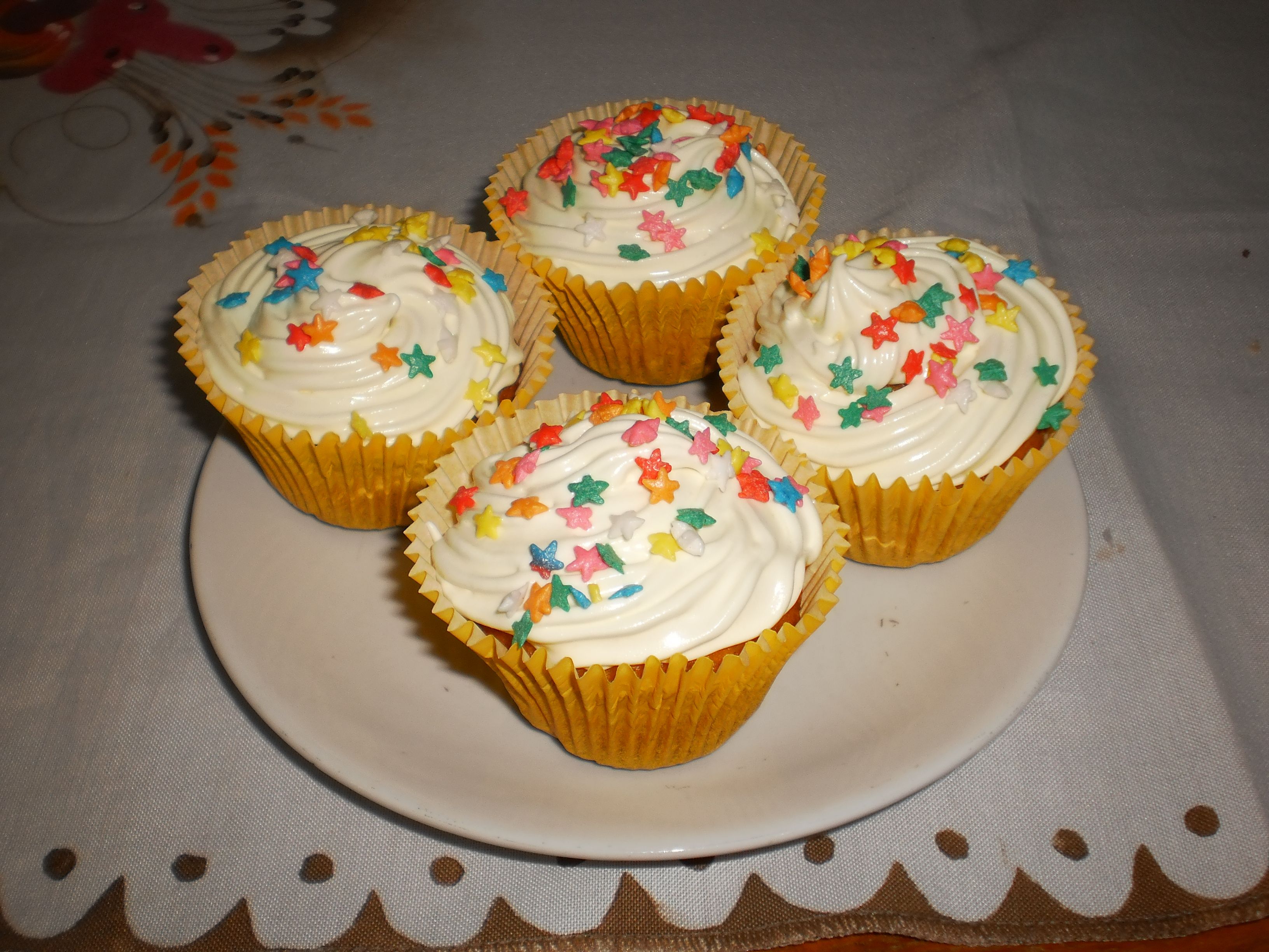 Cupcake de abacaxi