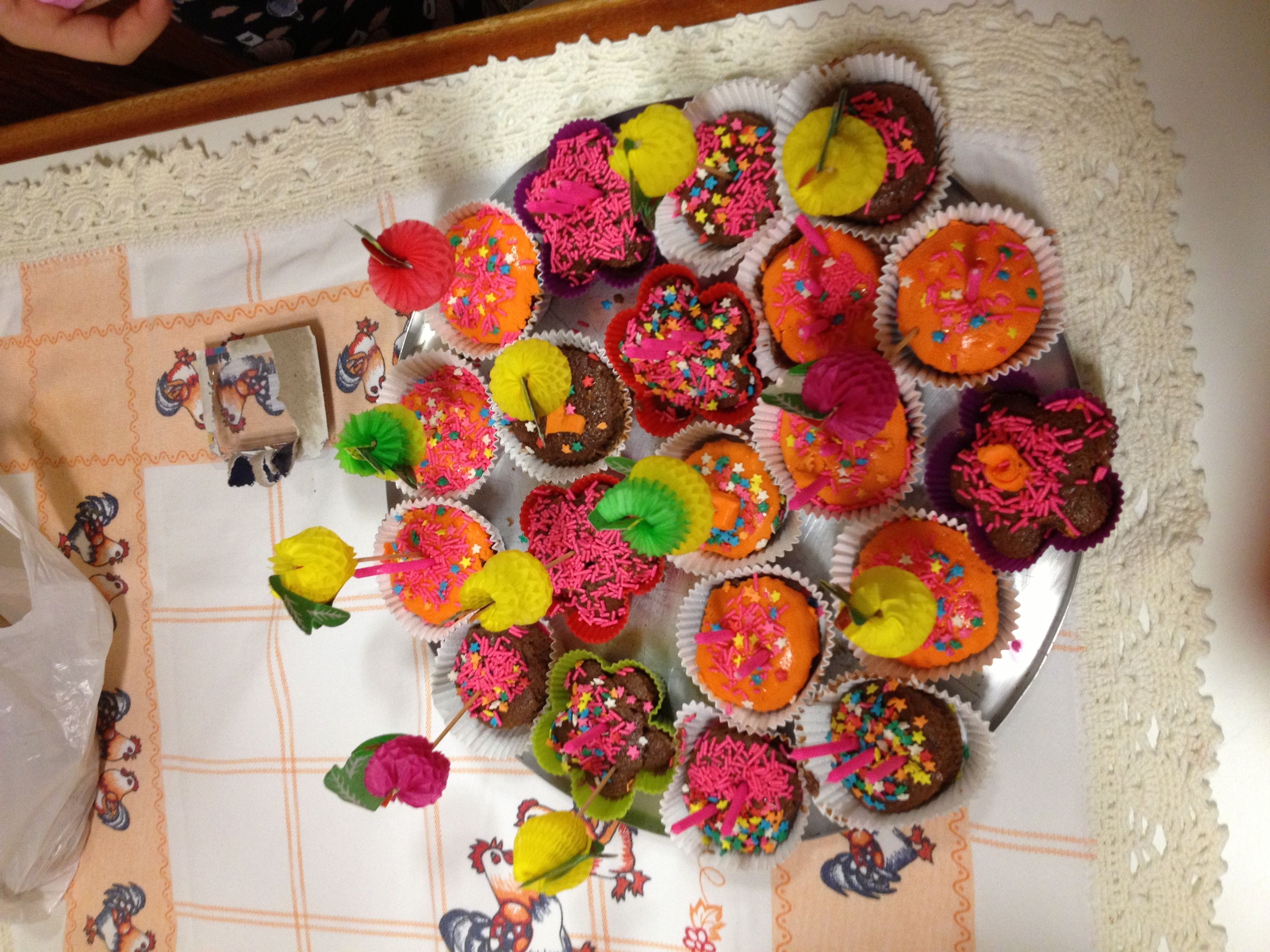 Cupcake de brigadeiro da Nicole