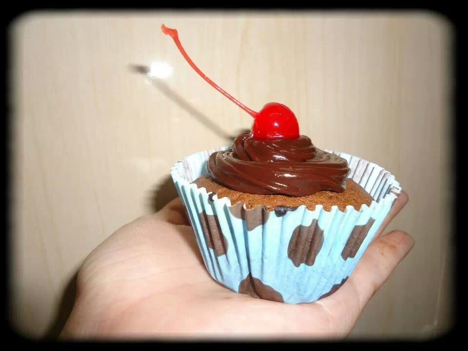 Cupcake delícia de chocolate