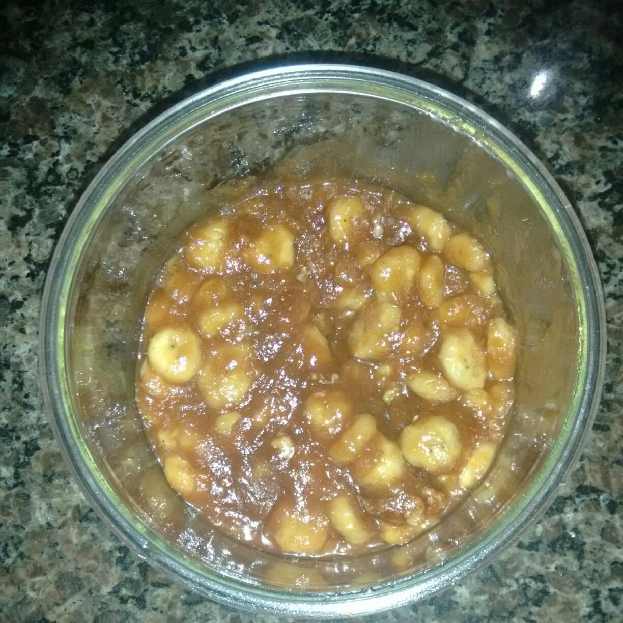 Doce de banana caramelizado