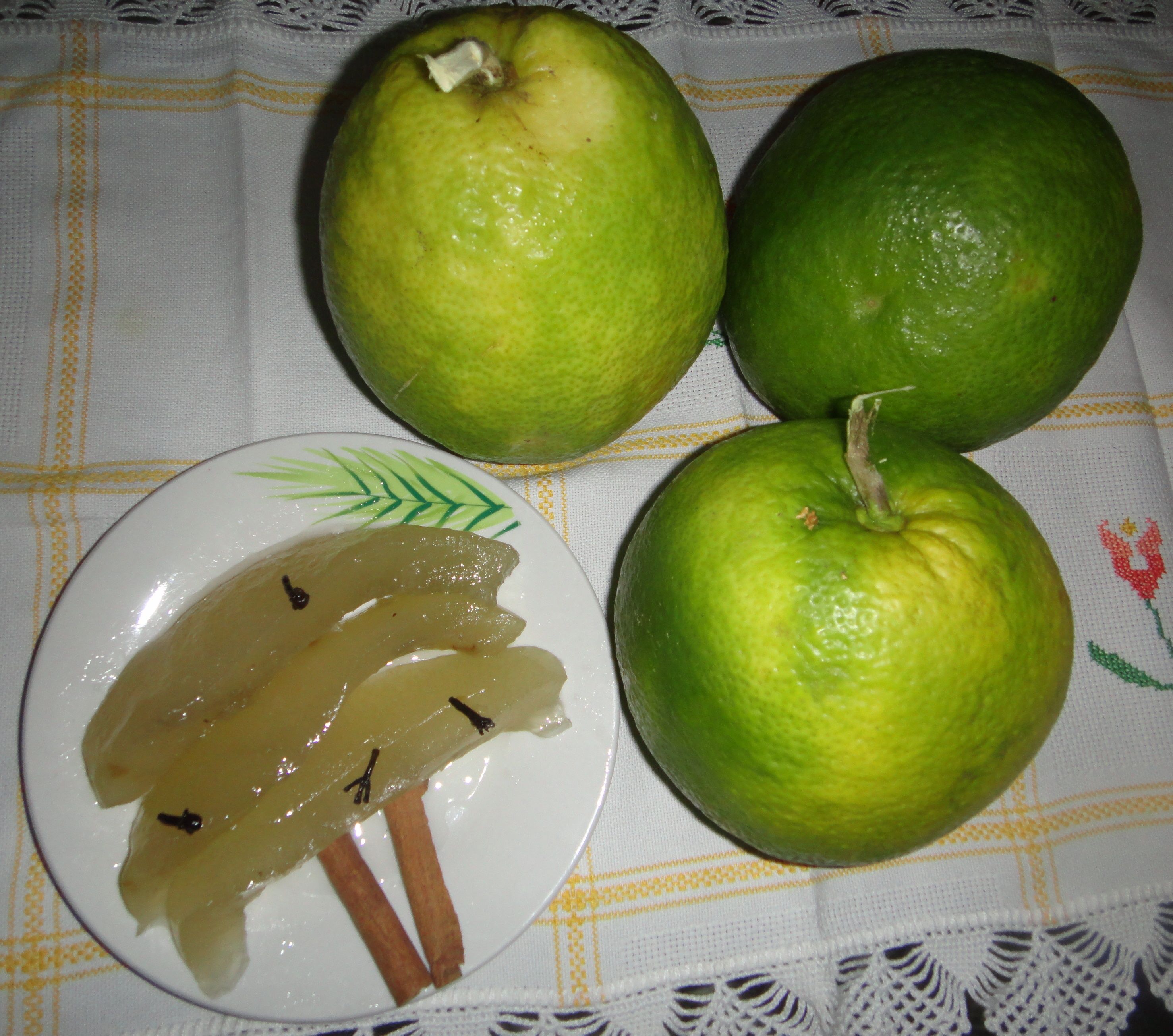 Doce de laranja da terra