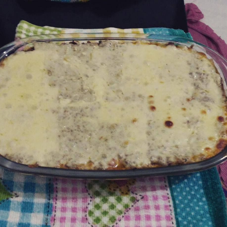 Escondidinho à bolonhesa