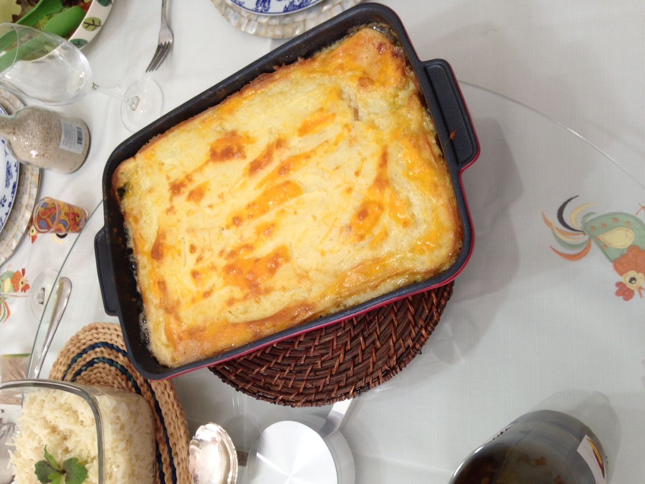 Escondidinho de bacalhau do Manu