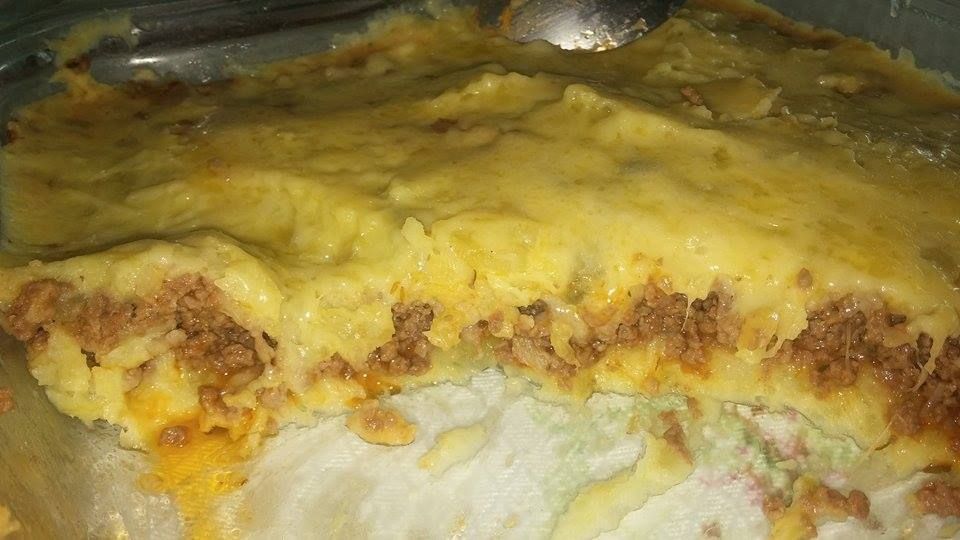 Escondidinho de batata-doce