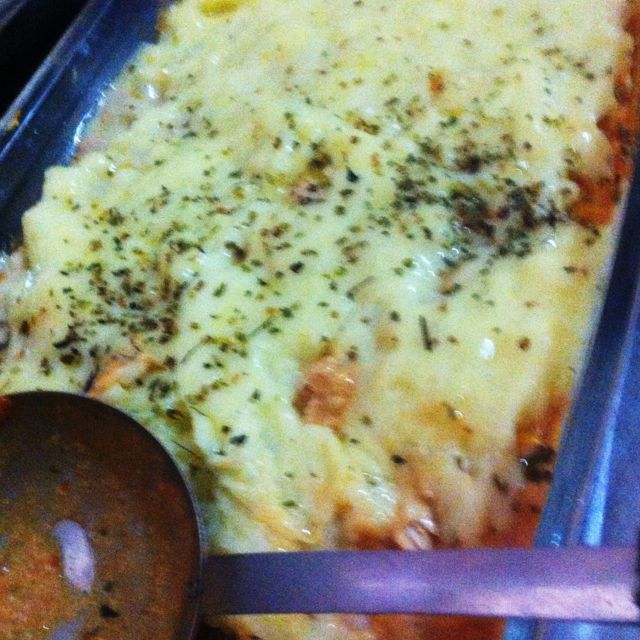 Escondidinho de estrogonofe