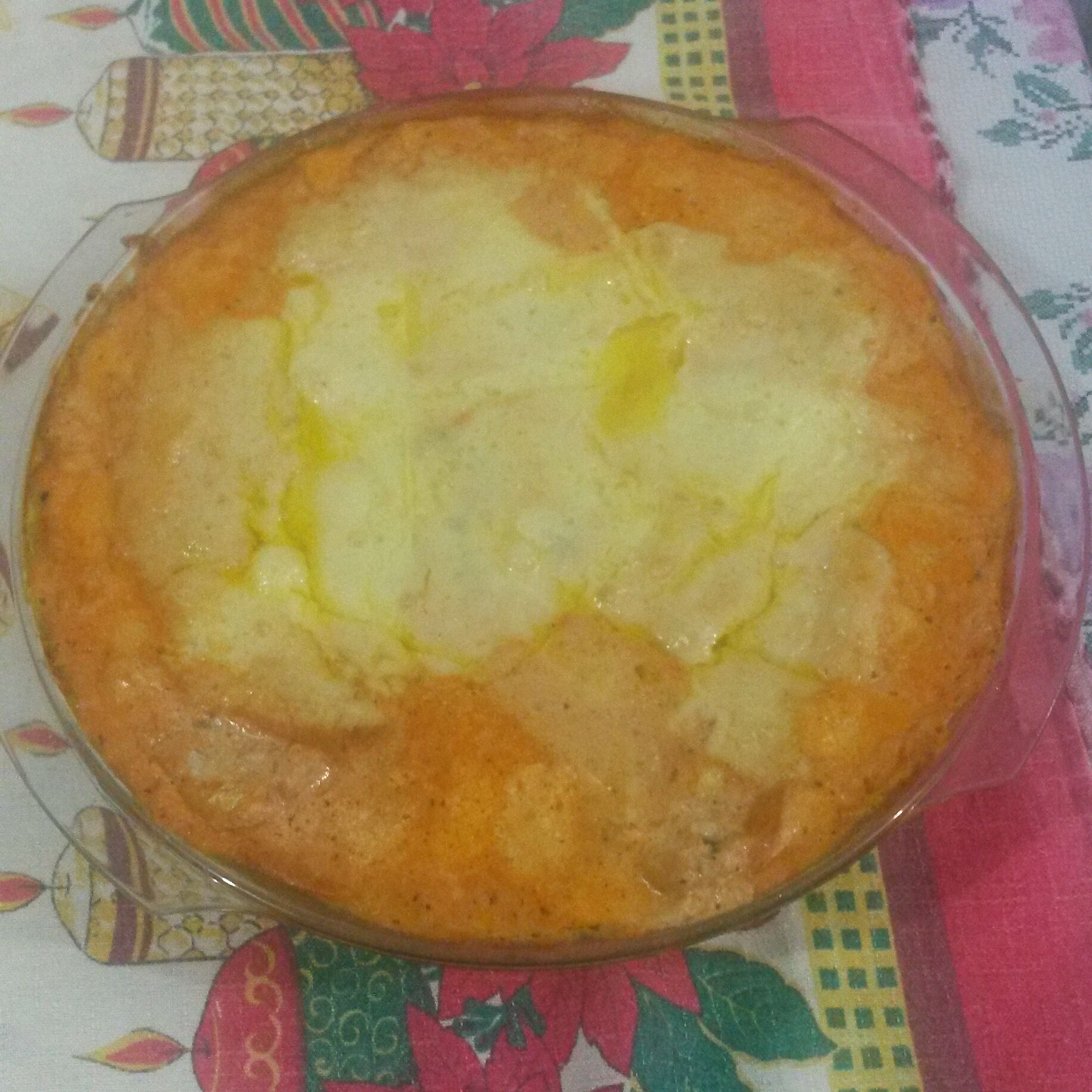 Escondidinho de filé de merluza