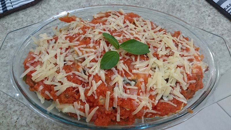 Filé a parmegiana com sabor de verdade