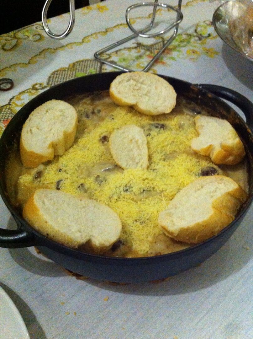 Fraldinha gratinada