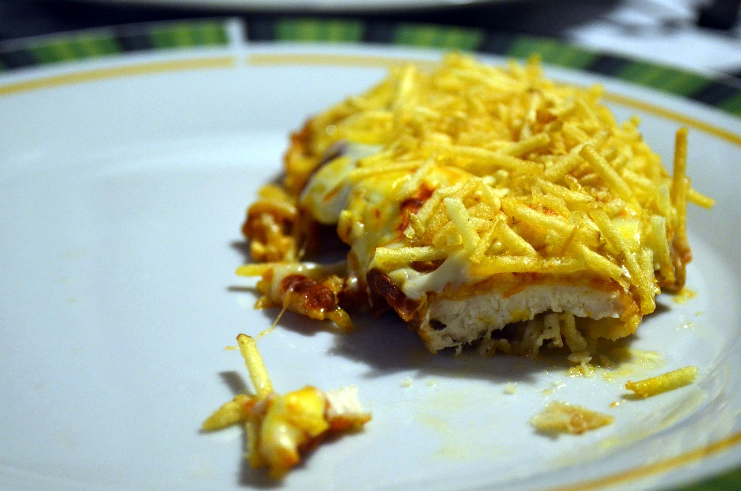 Frango à milanesa da Dona Phina