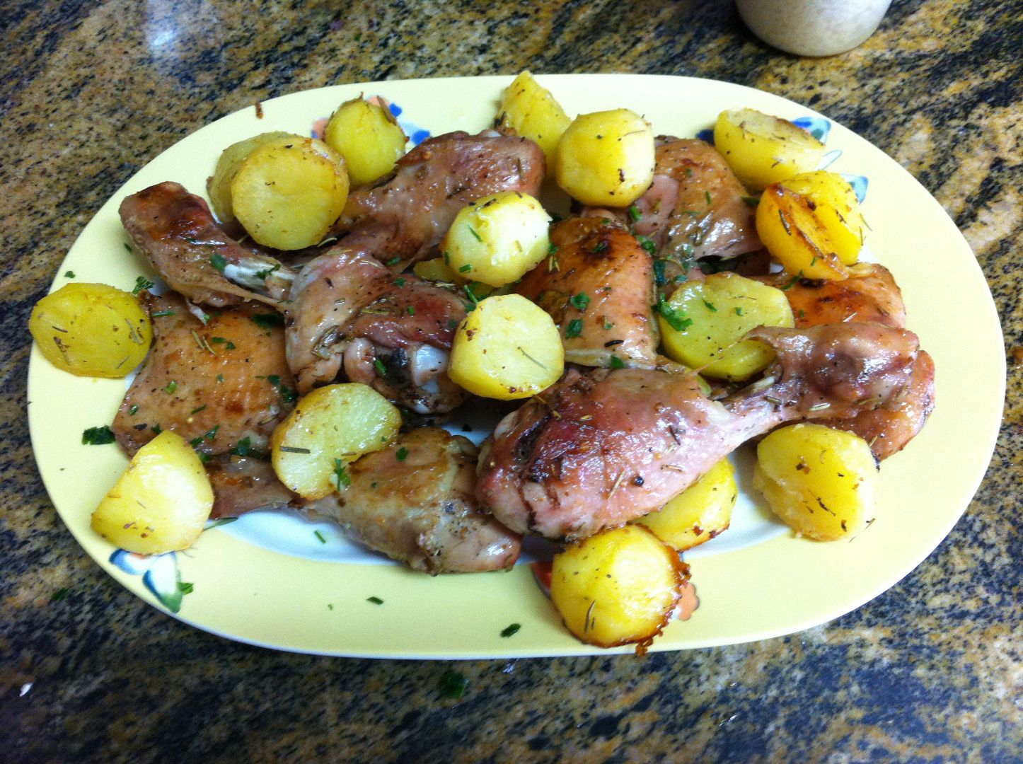 Frango com batata estilo da vovó para impressionar