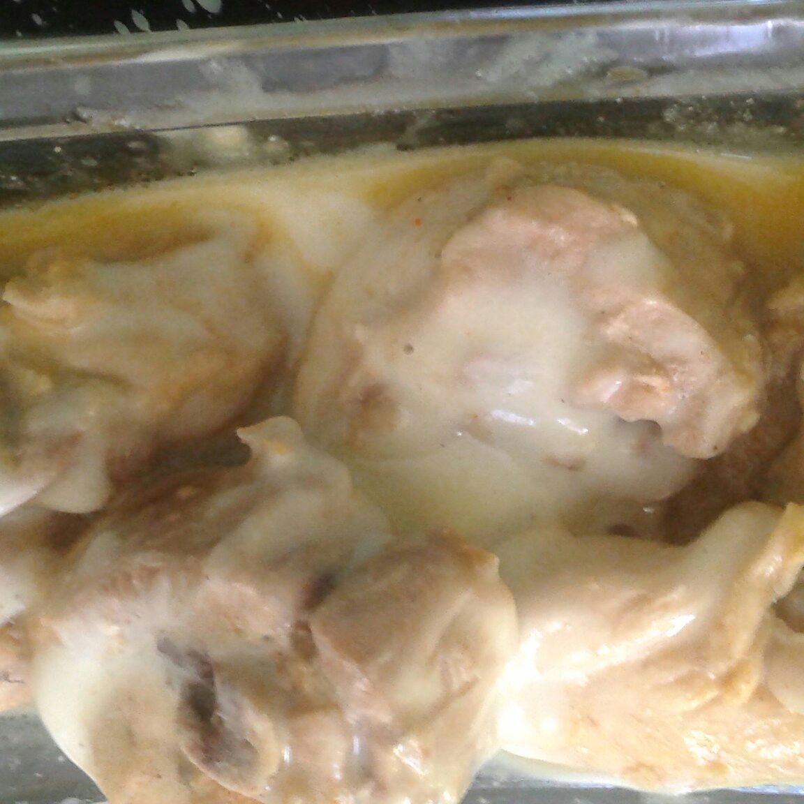 Frango cremoso com requeijão