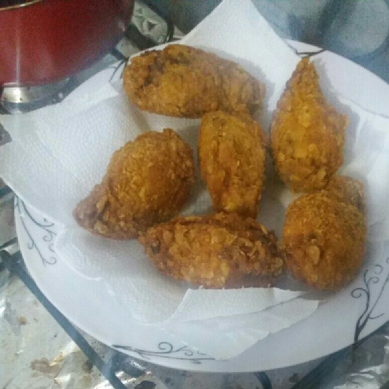 Frango empanado super crocante