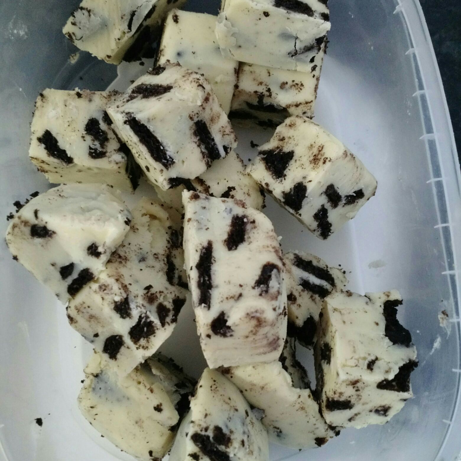 Fudge de oreo