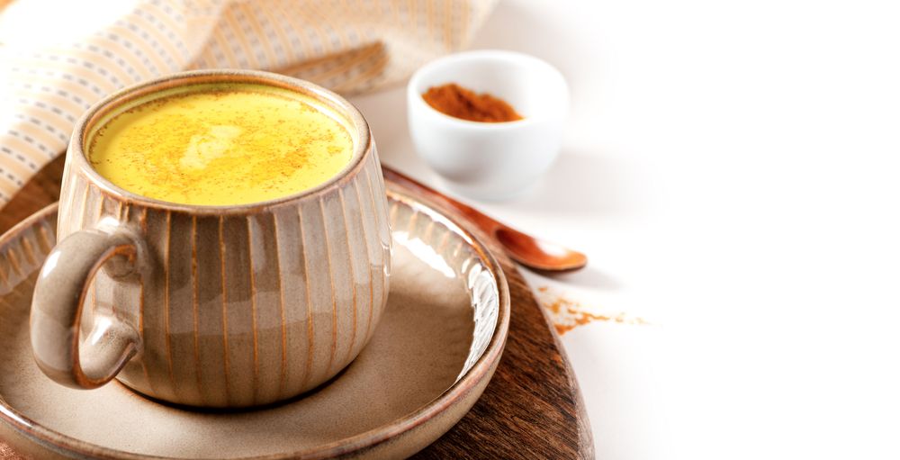 Golden Milk (Chá de leite e açafrão)