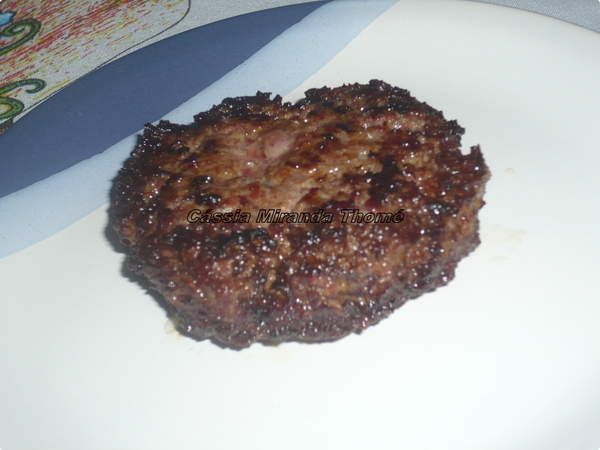 Hamburguer com calabresa