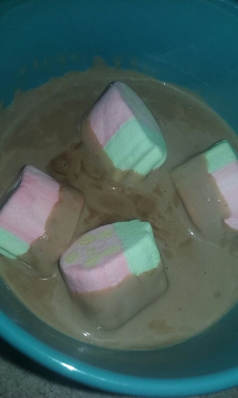 Hot chocolate marshmallow