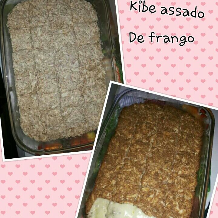 Kibe de frango assado