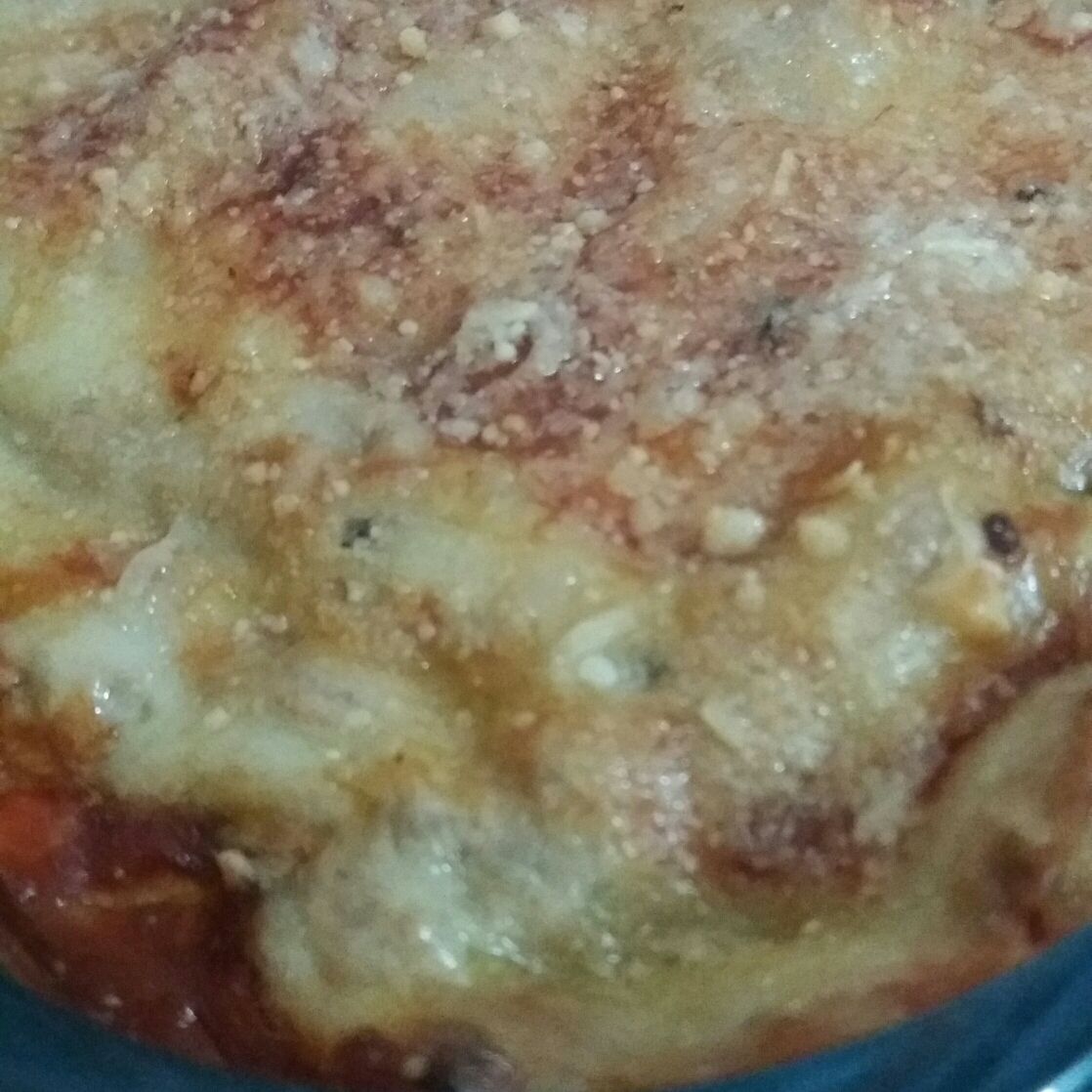 Lasanha de atum da Lu