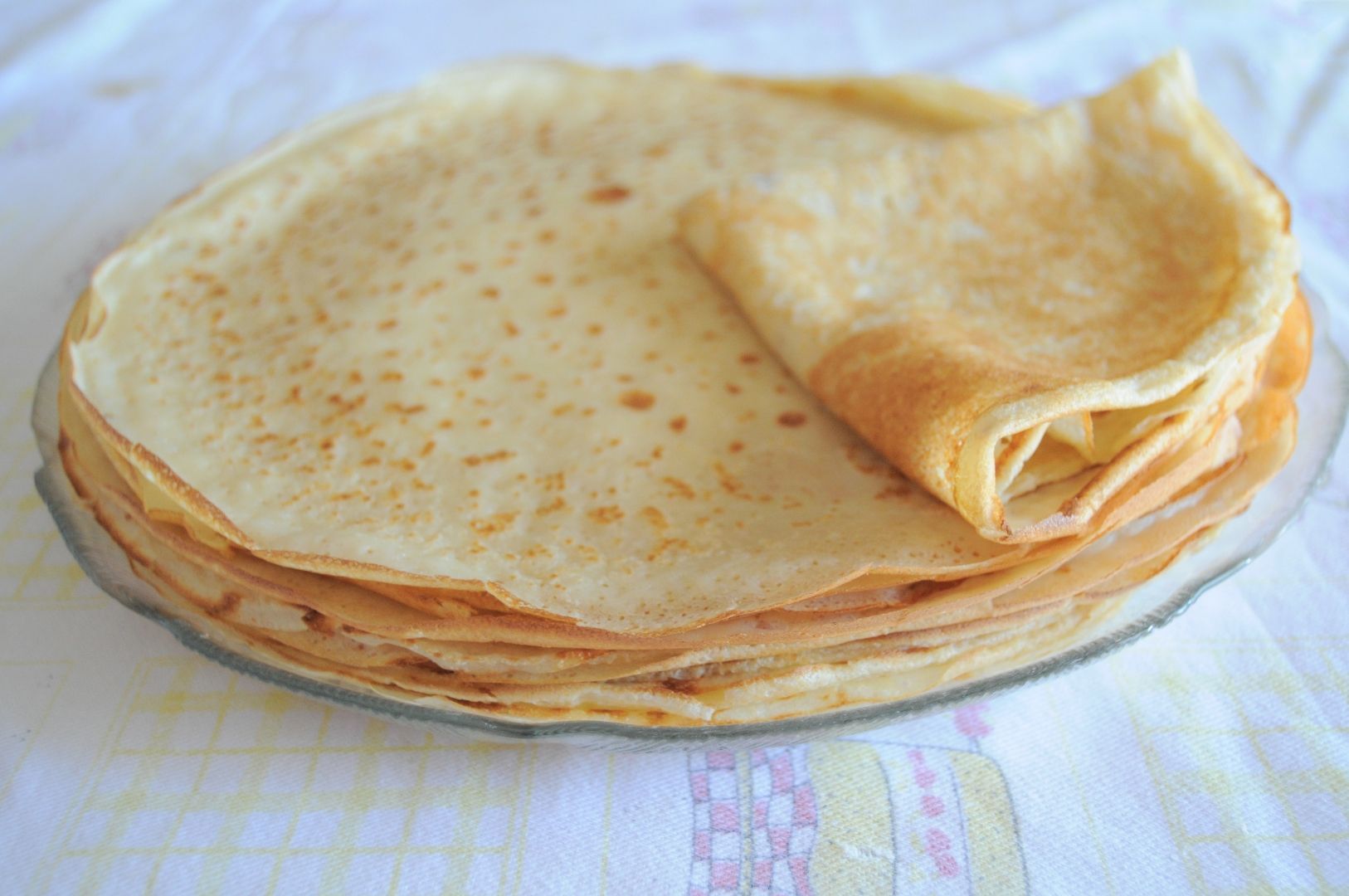 Les crêpes françaises de ma mère!