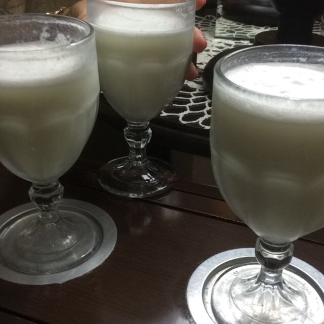 Limonada com coco colombiana