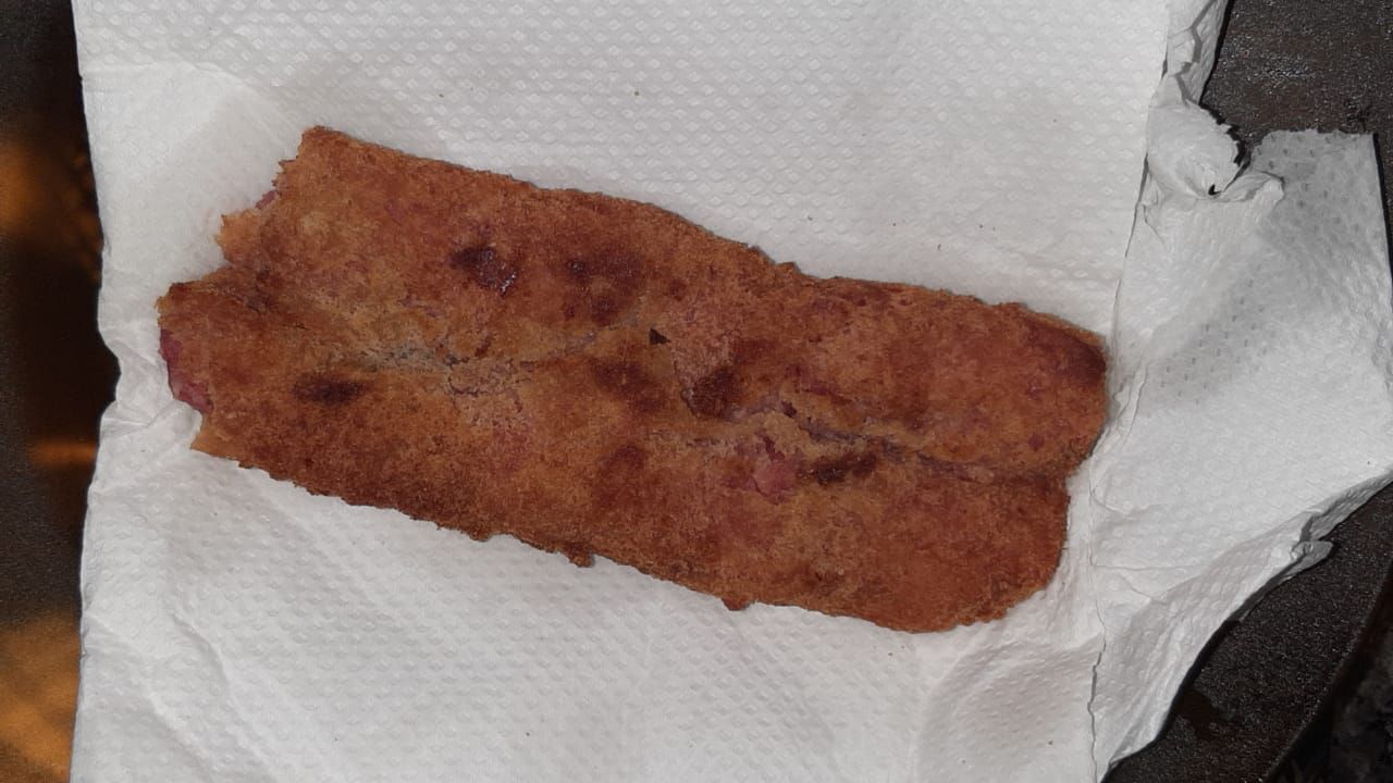 Linguiça à milanesa