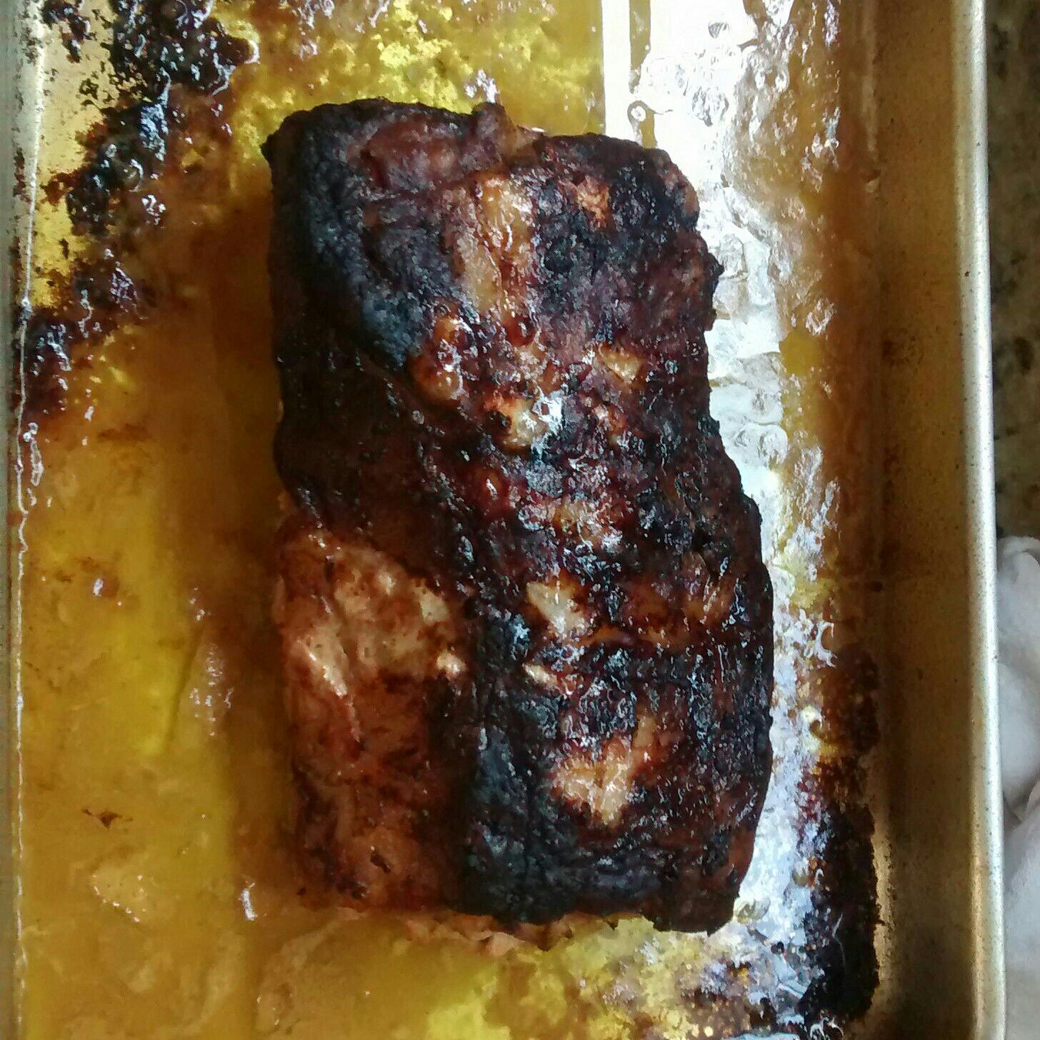 Lombo de forno ao molho de maracujá