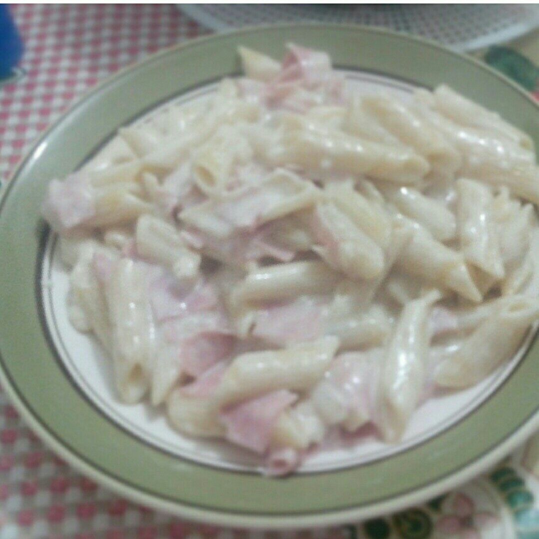 Macarrão ao molho branco especial