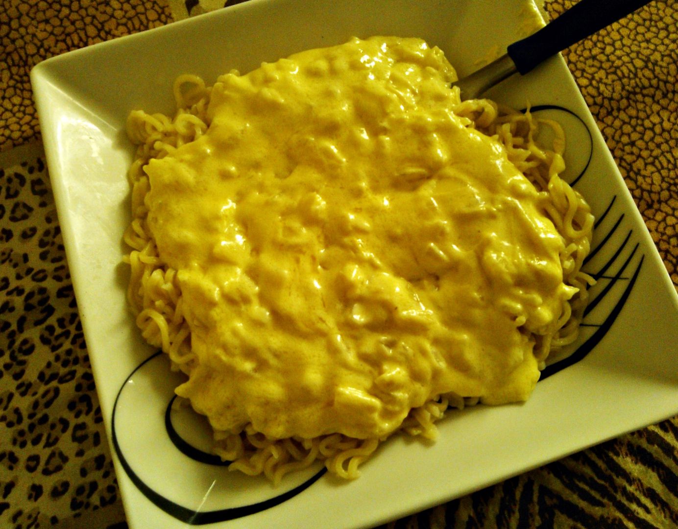 Macarrão com queijo rápido