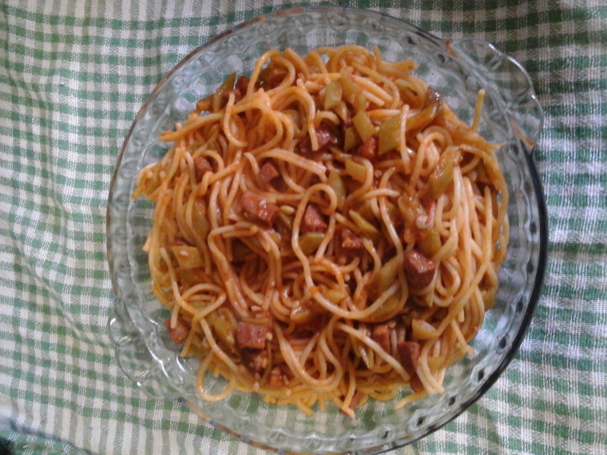 Macarrão de domingo