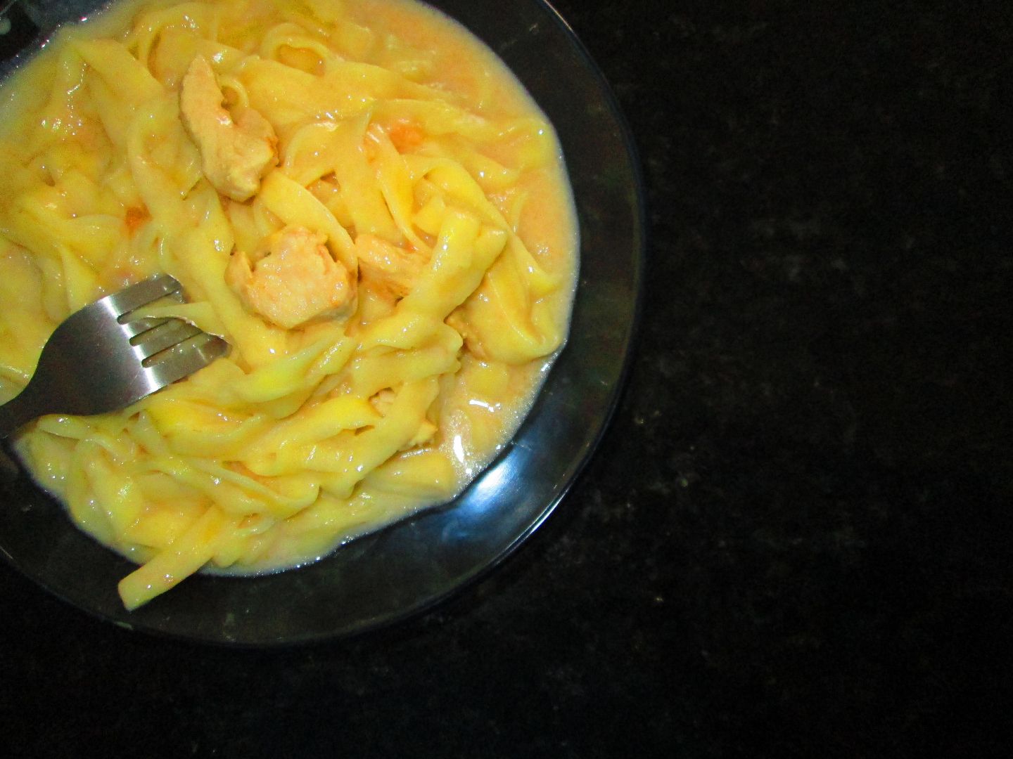 Macarrão de panela de pressão com frango leve