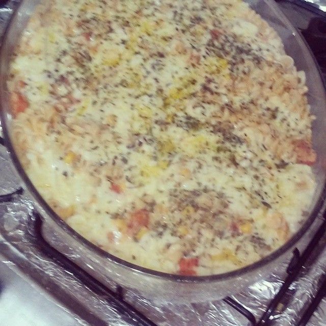 Macarrão de panela de pressão da Juh