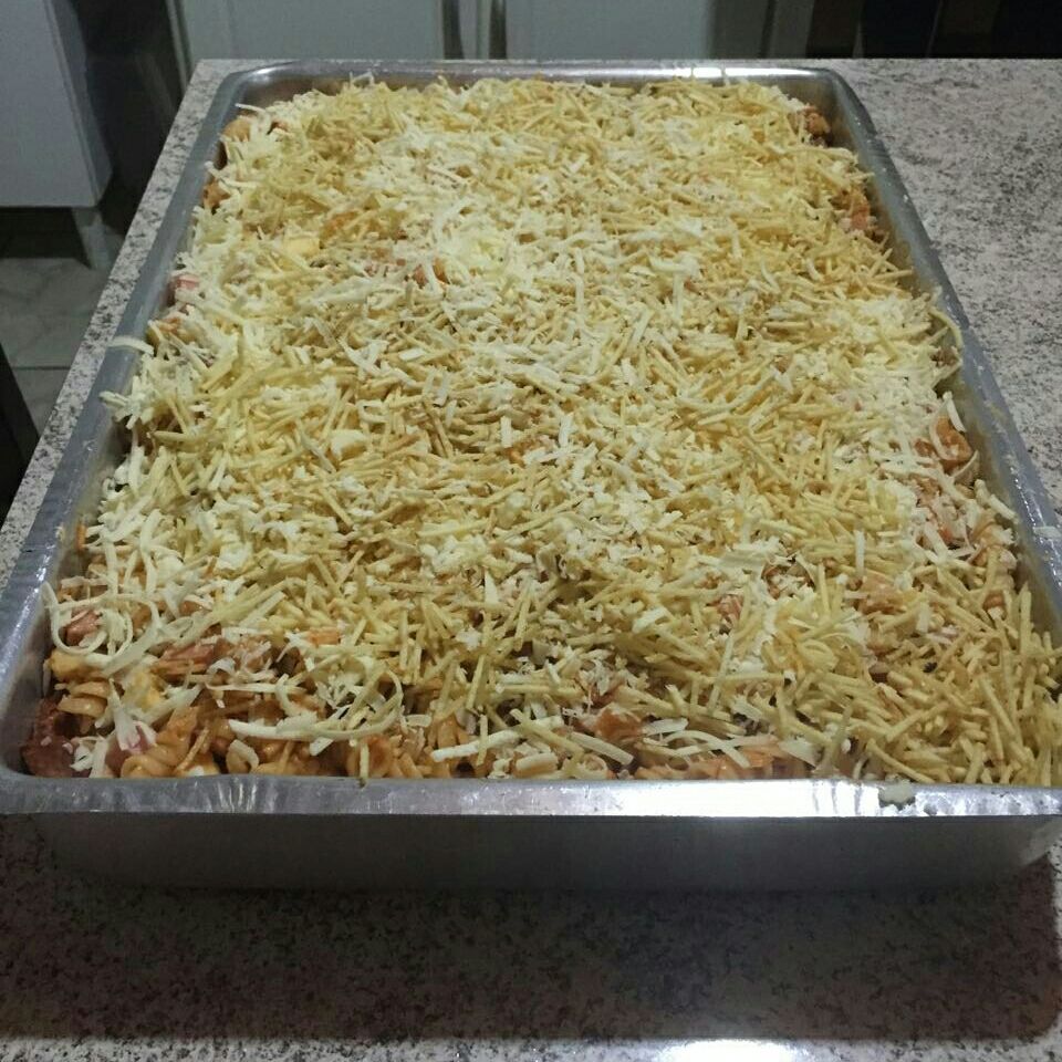 Macarrão gratinado JD