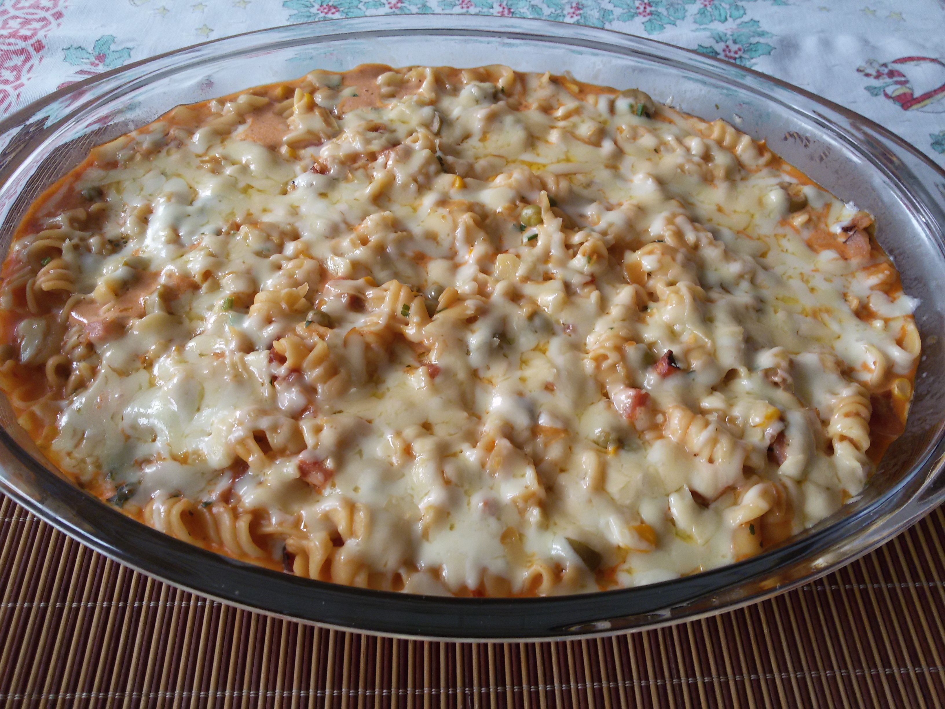 Macarrão na panela de pressão da vovó Cléo