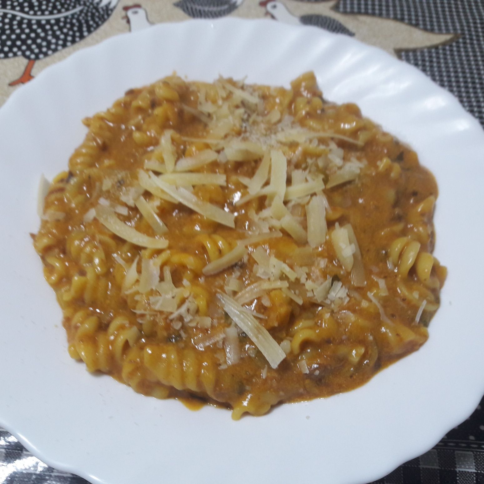 Macarrão na pressão com atum