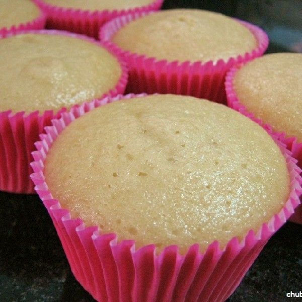 Massa para cupcake de baunilha