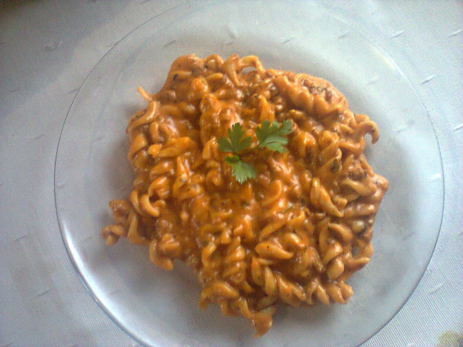 Meu macarrão cremoso