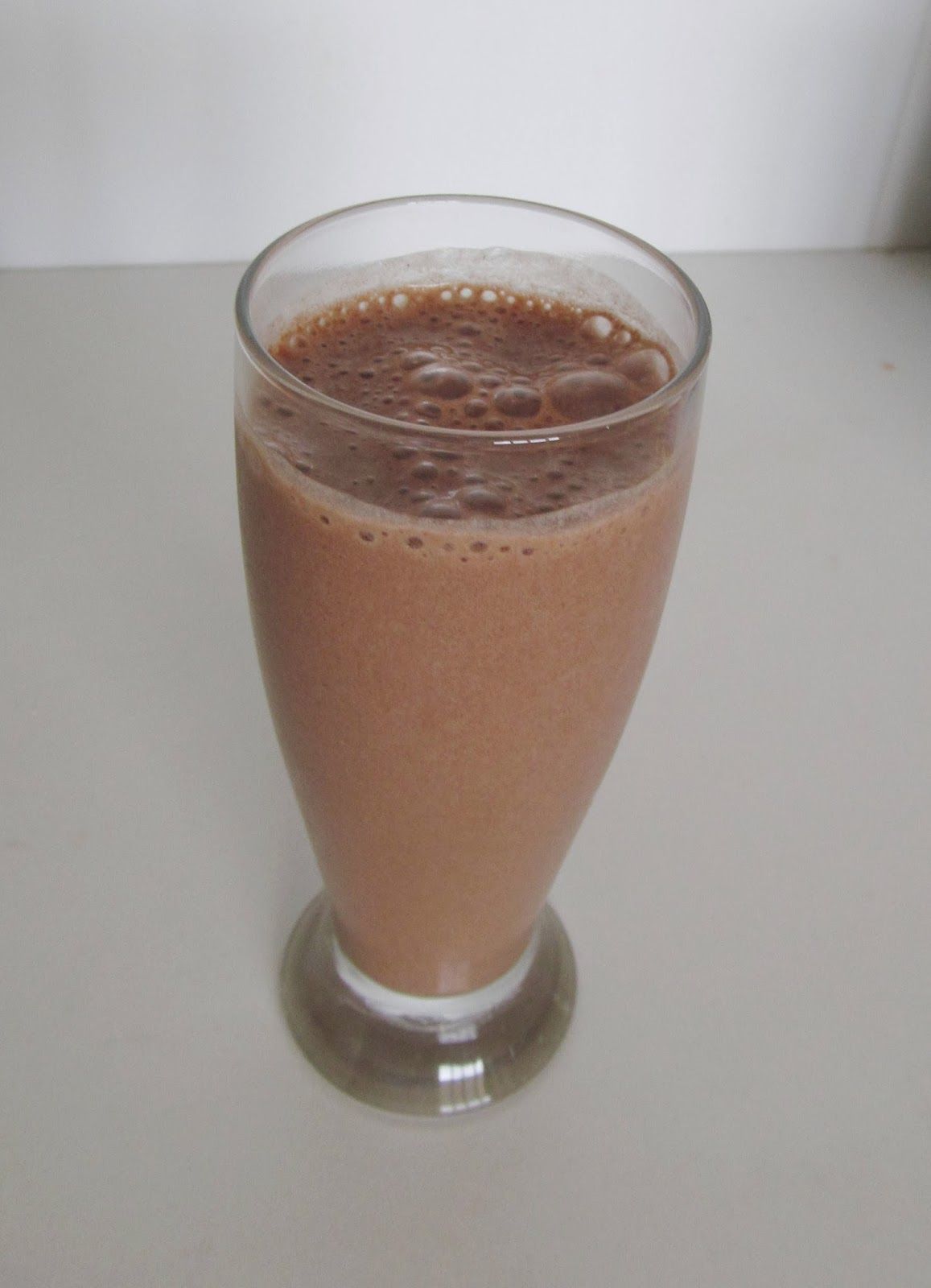 Milkshake de chocolate com cremogema