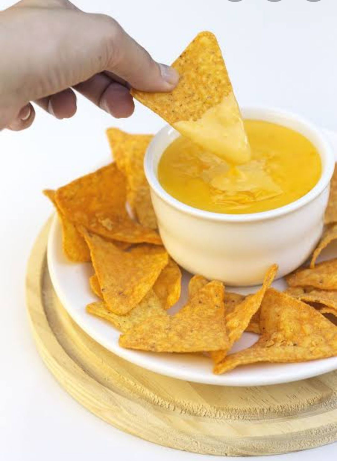 Molho cheddar para nachos