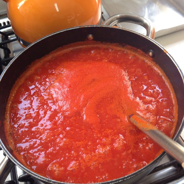 Molho de tomate caseiro (para congelar)