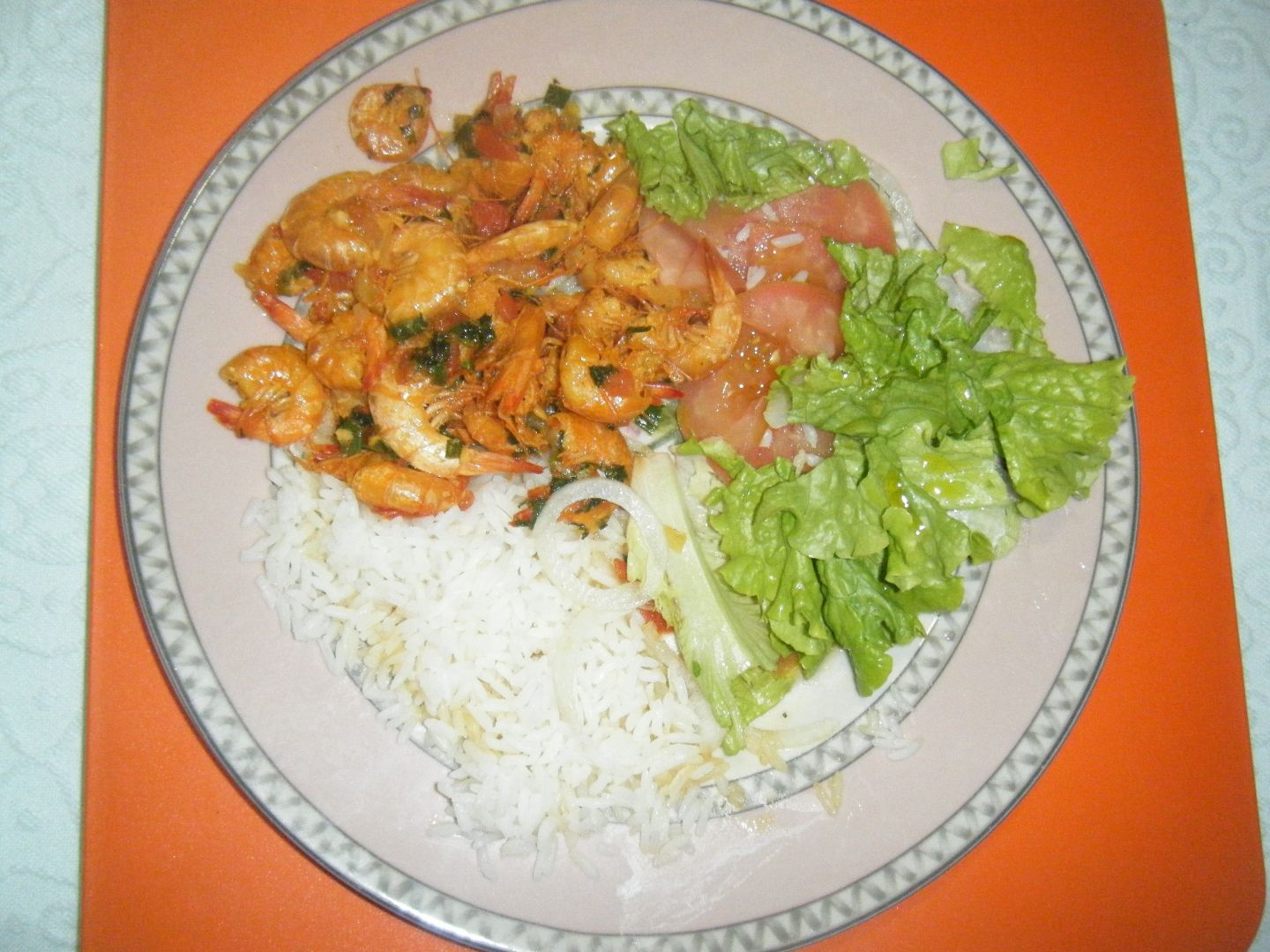 Moqueca capixaba de camarão com casca