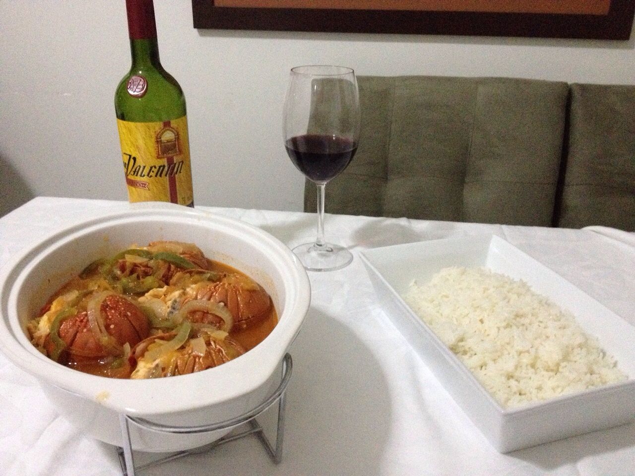 Moqueca de filé de lagosta