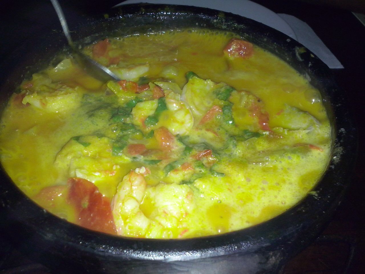 Moqueca de peixe dourado/pescada amarela