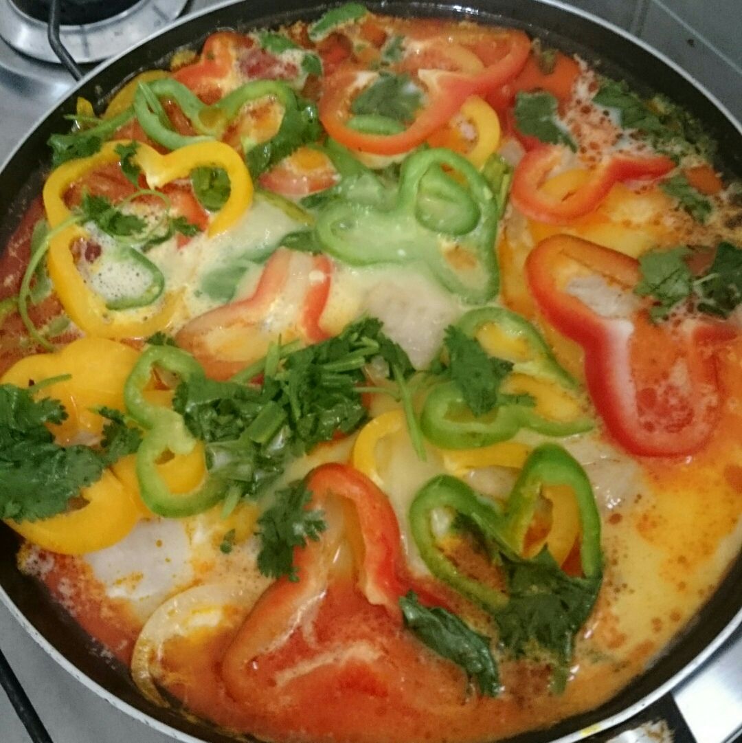 Moqueca de peixe simples