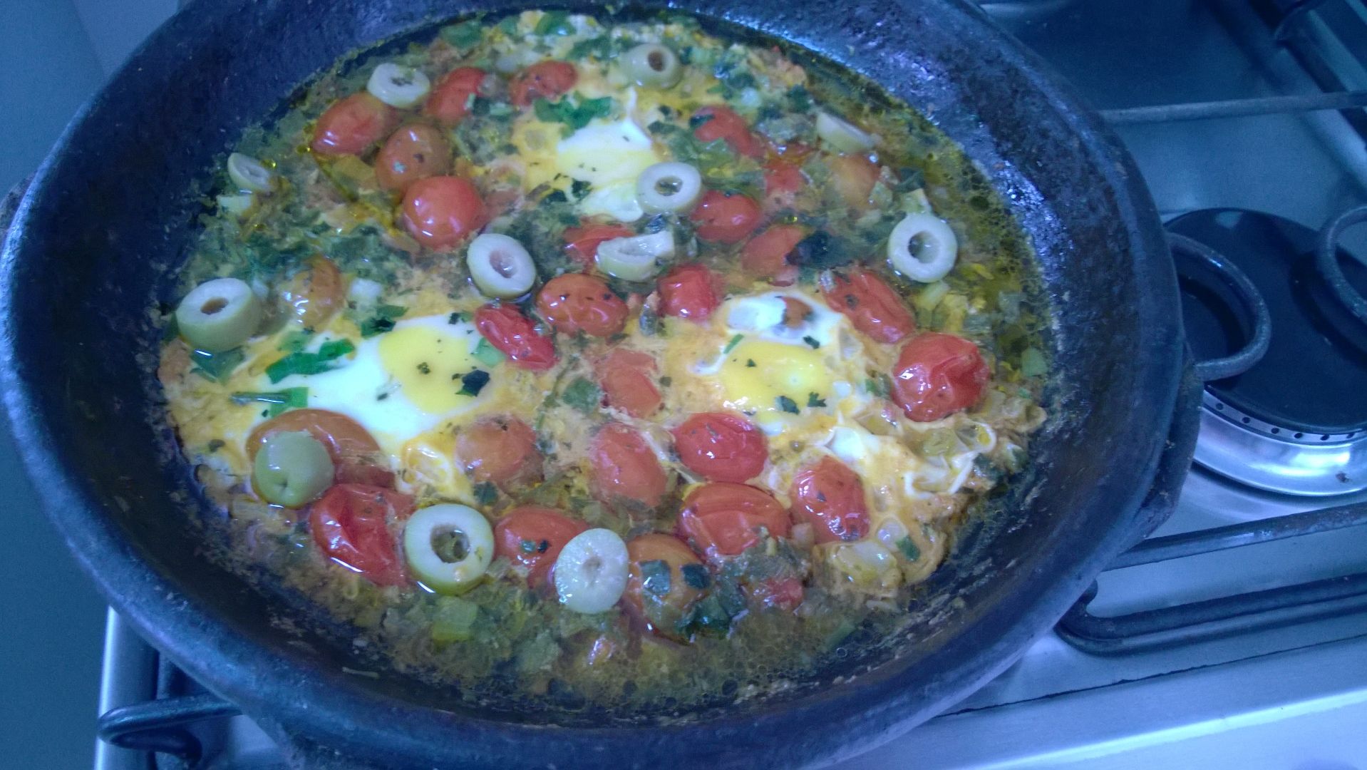 Moqueca de tomate cereja