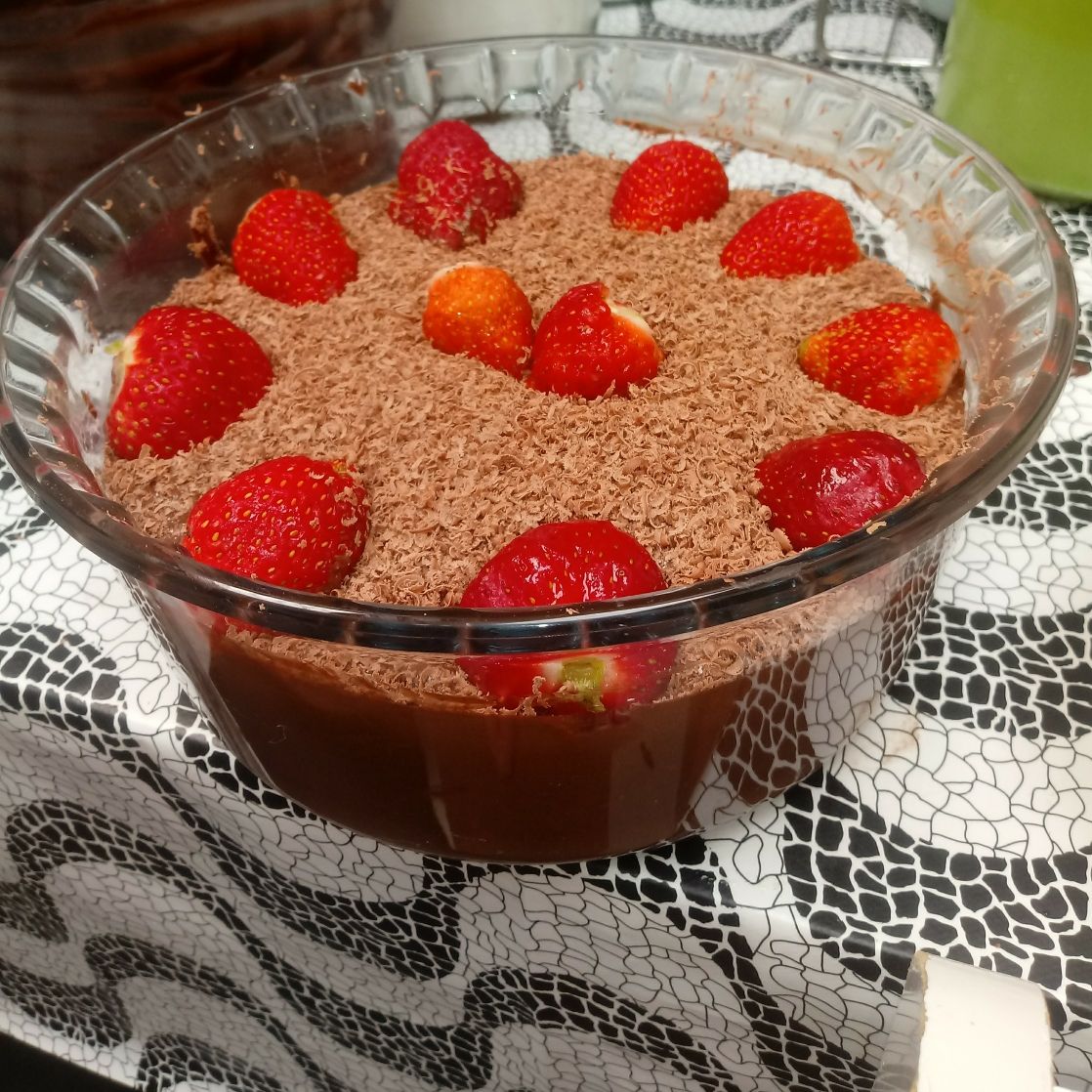 Mousse de chocolate express