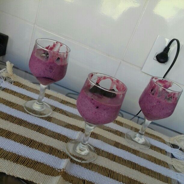 Mousse de uva mestiço