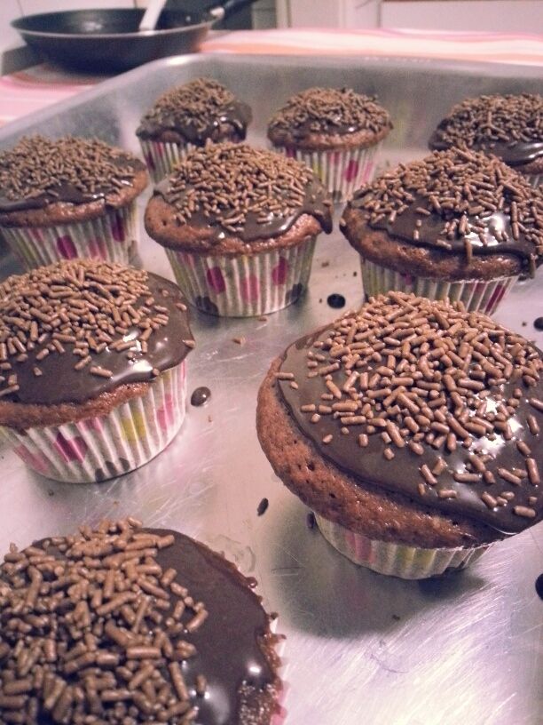 Muffin de chocolate