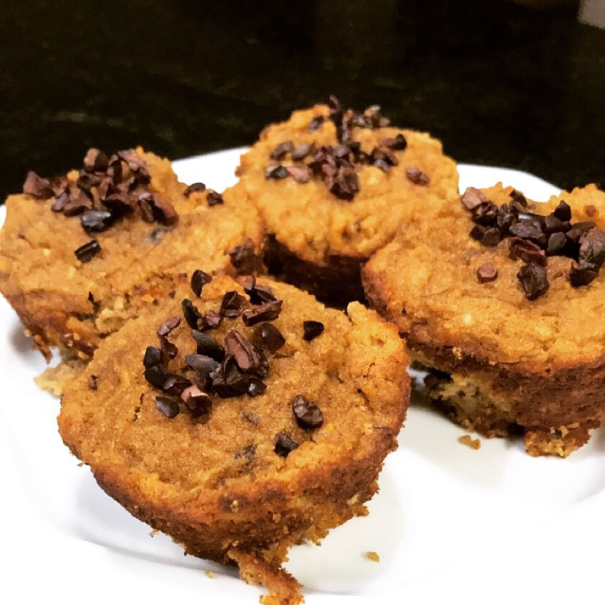 Muffin fitness de maçã e canela